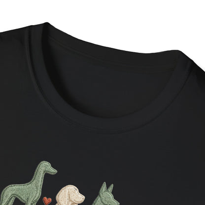 Stitched Dog Mom Tee