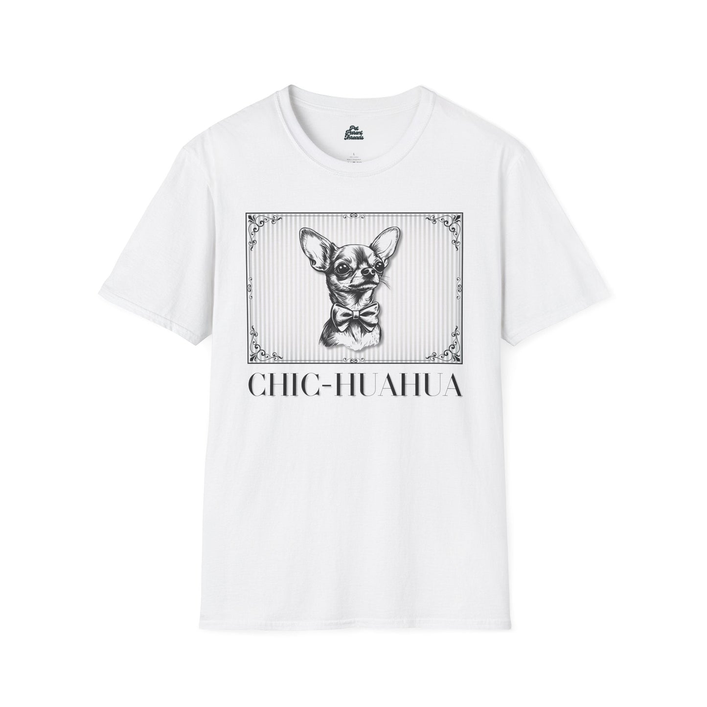 Chic - Huahua: The Stylish Chihuahua Graphic Tee - Pet Parent Threads