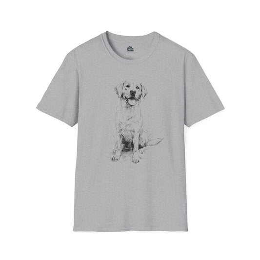 Classic Lab Sketch Tee - Pet Parent Threads