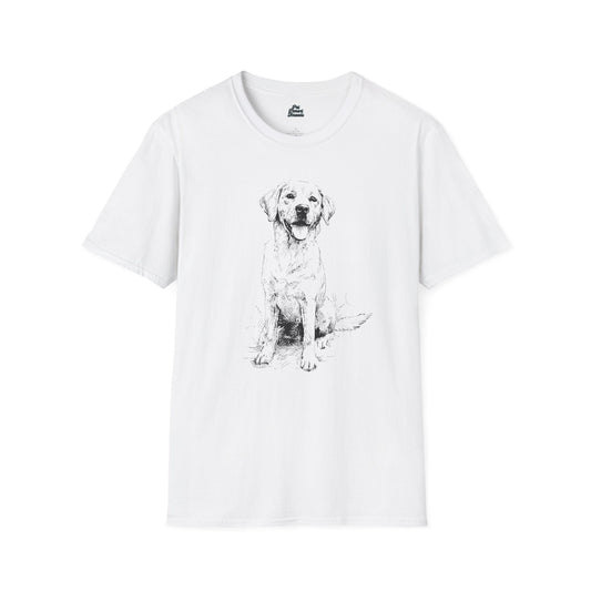 Classic Lab Sketch Tee - Pet Parent Threads