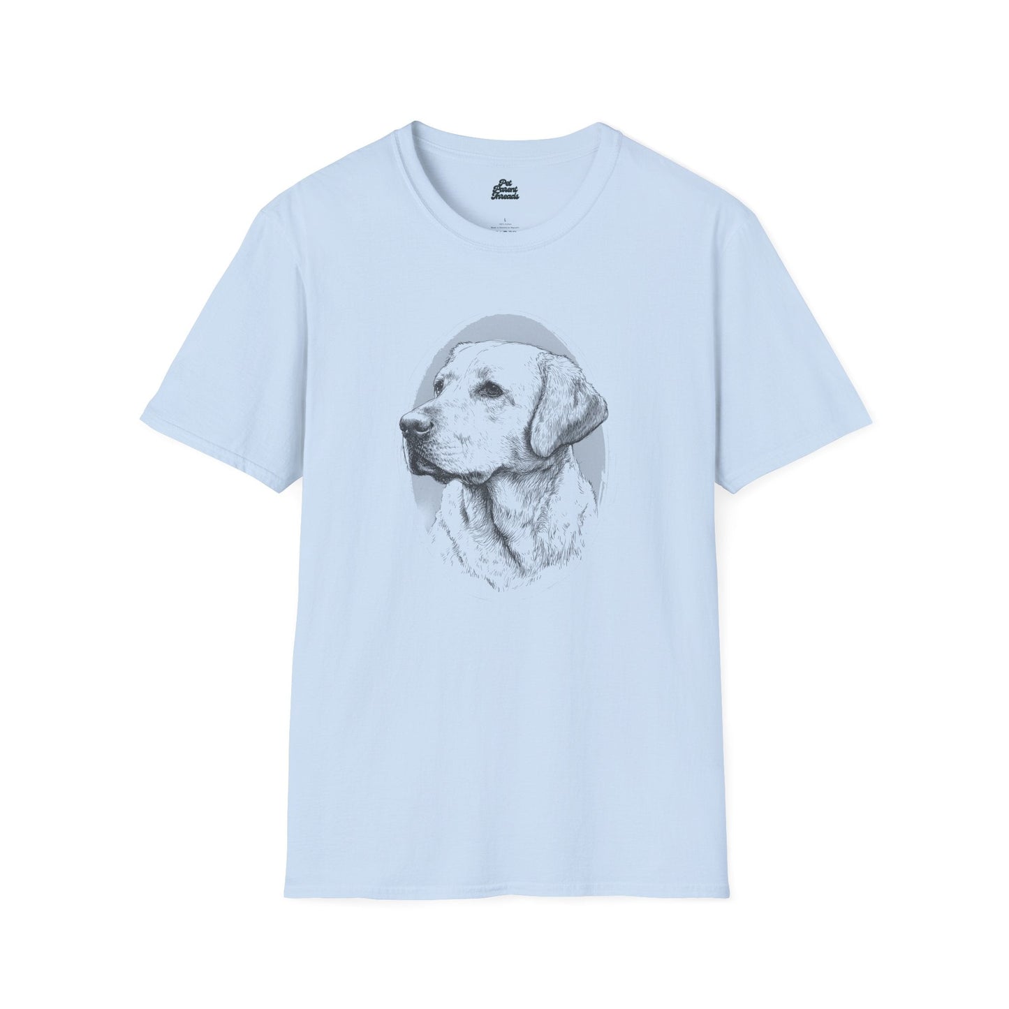 Classic Lab: The Gentleman Pup Tee - Pet Parent Threads