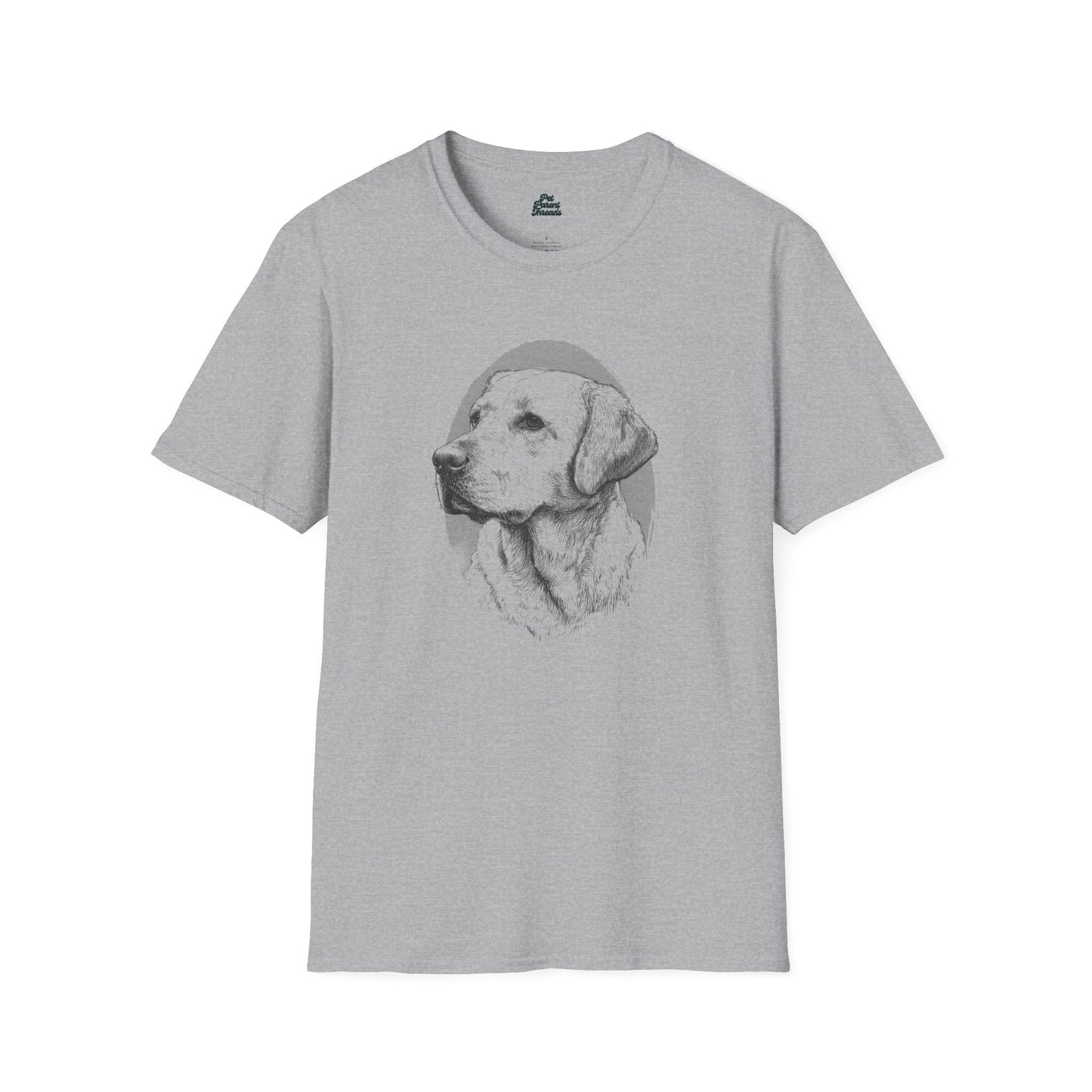 Classic Lab: The Gentleman Pup Tee - Pet Parent Threads