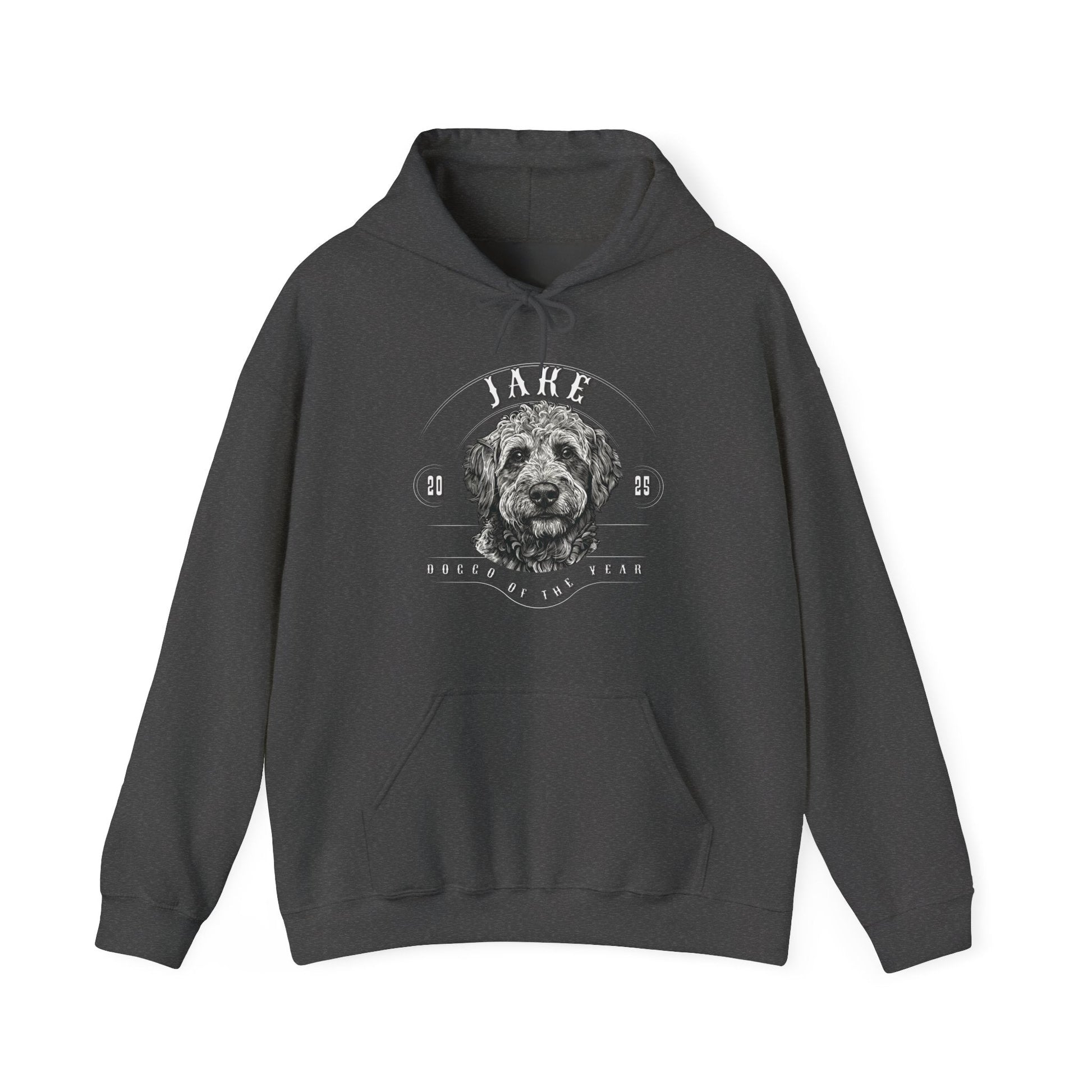 Custom “Doggo of the Year” Personalized Pet Portrait Hoodie - Pet Parent Threads