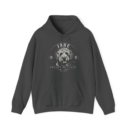 Custom “Doggo of the Year” Personalized Pet Portrait Hoodie - Pet Parent Threads
