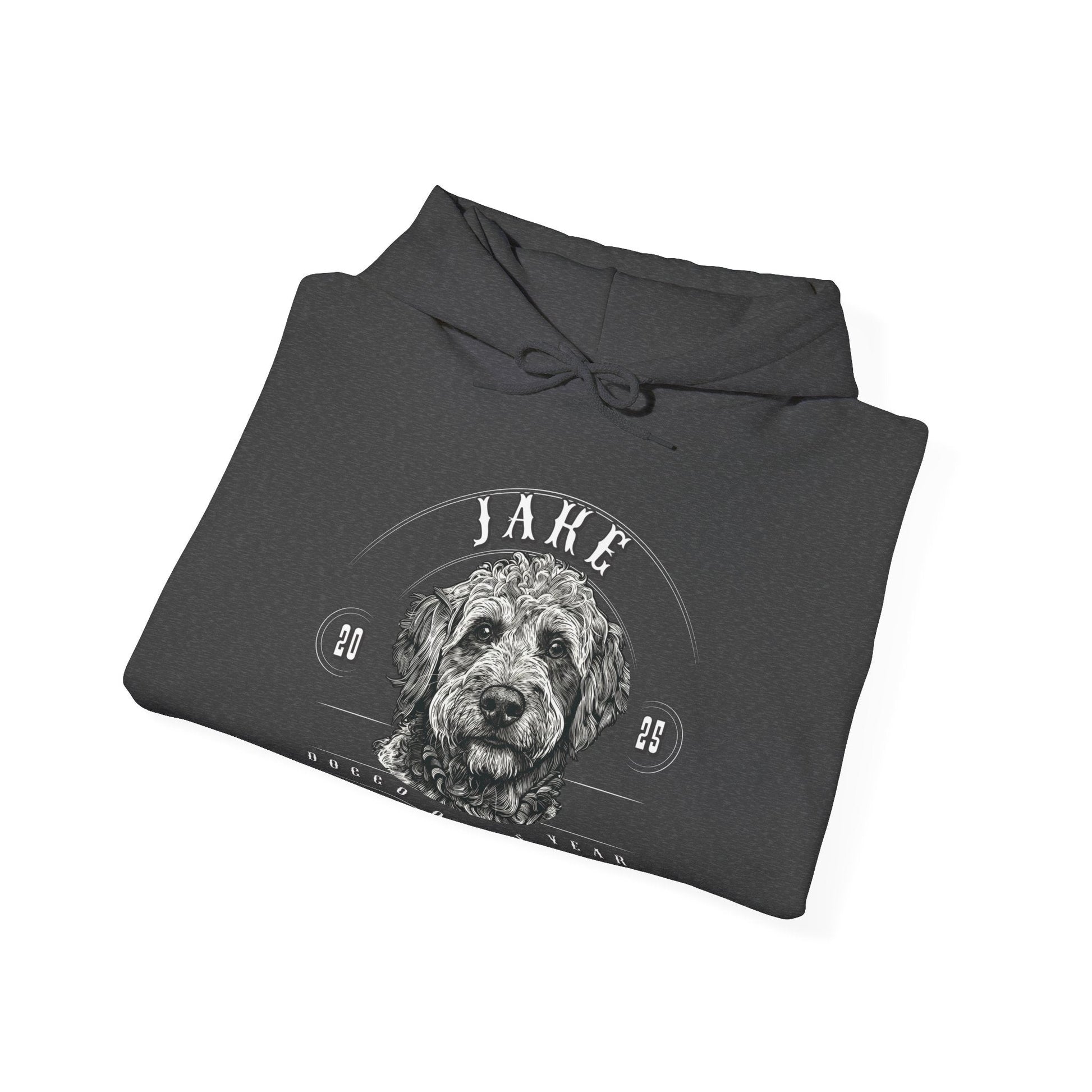 Custom “Doggo of the Year” Personalized Pet Portrait Hoodie - Pet Parent Threads