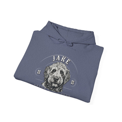 Custom “Doggo of the Year” Personalized Pet Portrait Hoodie - Pet Parent Threads