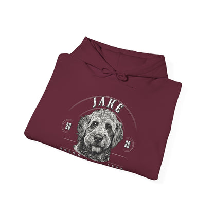 Custom “Doggo of the Year” Personalized Pet Portrait Hoodie - Pet Parent Threads