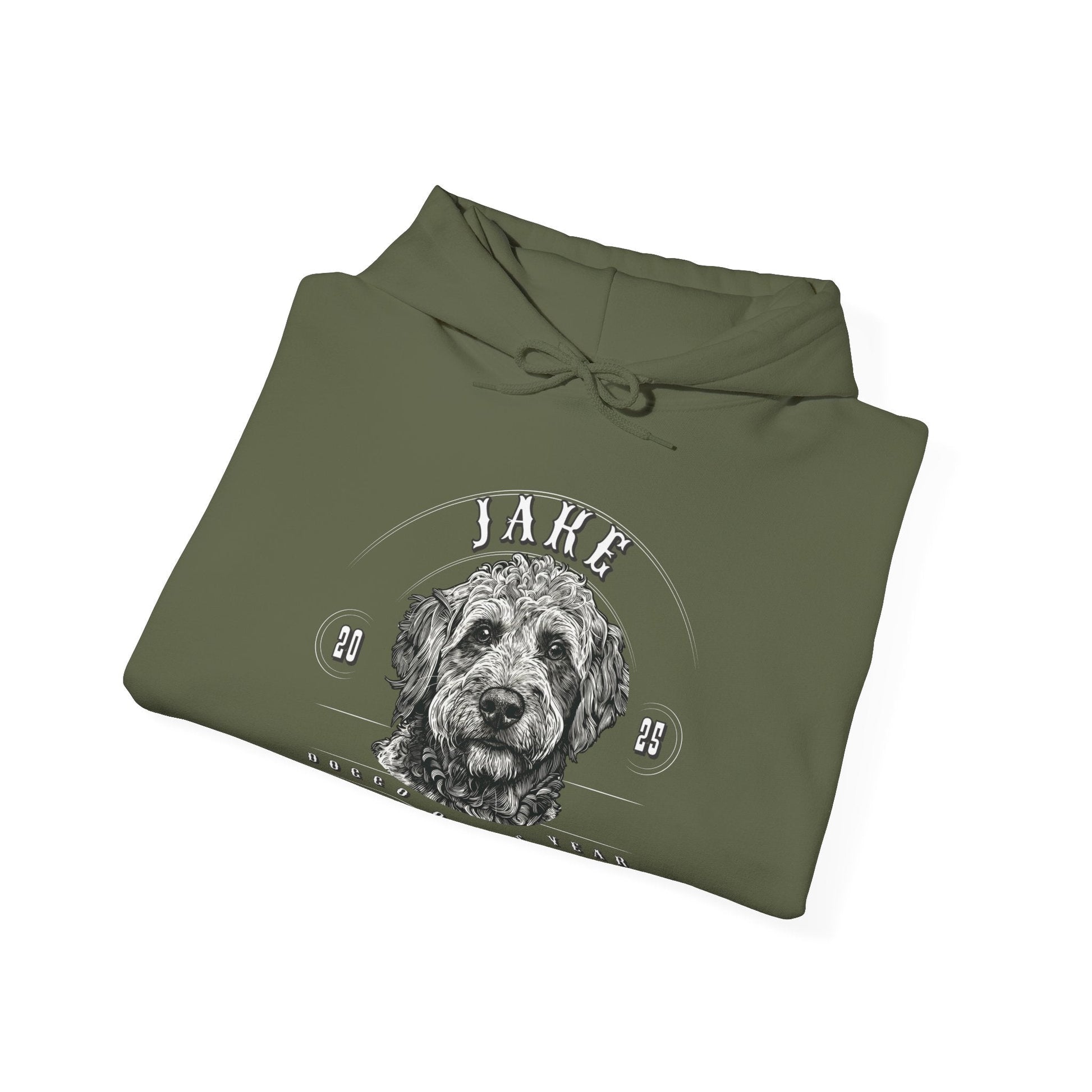Custom “Doggo of the Year” Personalized Pet Portrait Hoodie - Pet Parent Threads