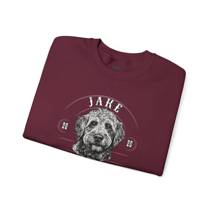 Custom “Doggo of the Year” Personalized Pet Portrait Sweatshirt - Pet Parent Threads