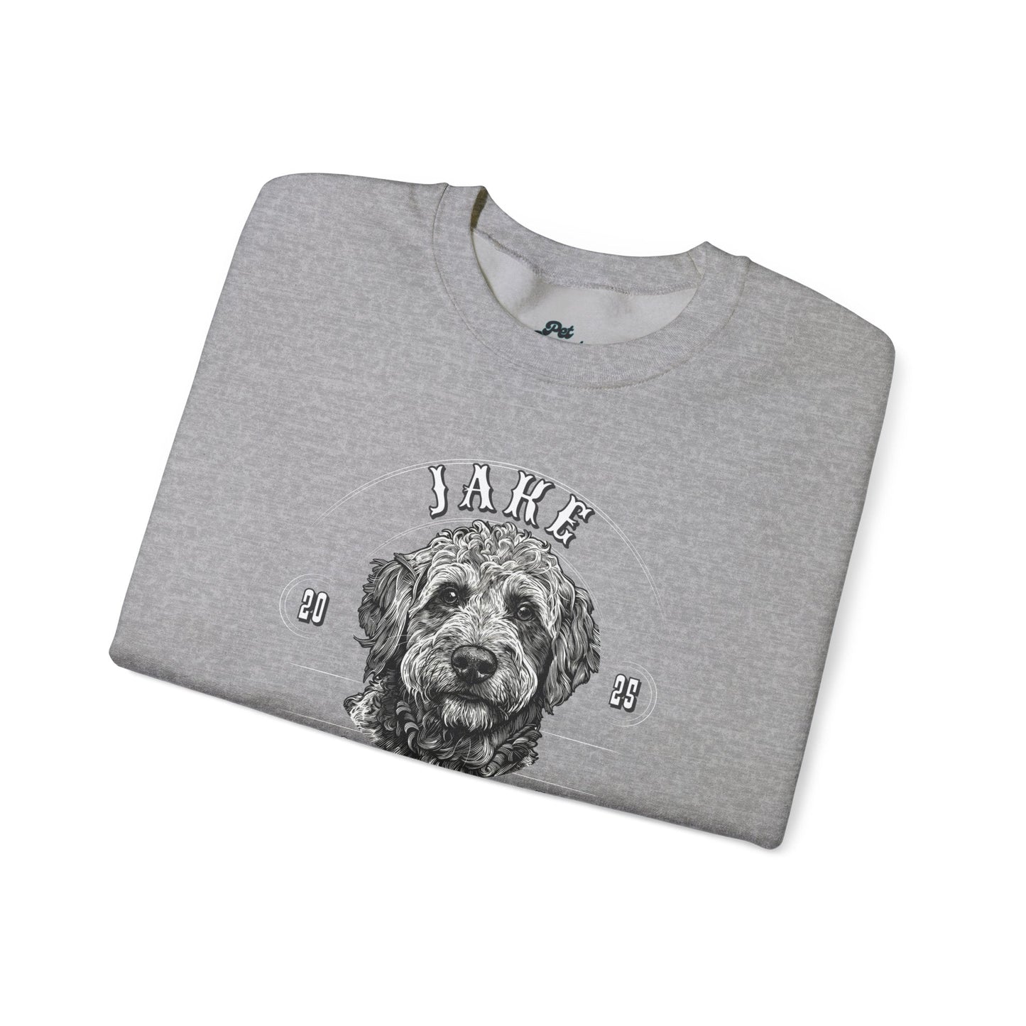 Custom “Doggo of the Year” Personalized Pet Portrait Sweatshirt - Pet Parent Threads