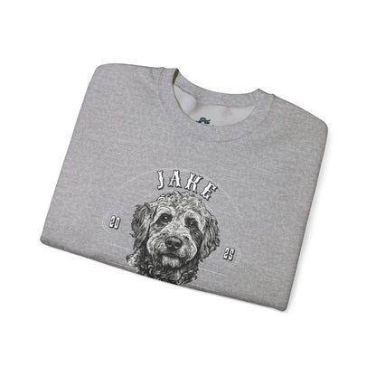 Custom “Doggo of the Year” Personalized Pet Portrait Sweatshirt - Pet Parent Threads