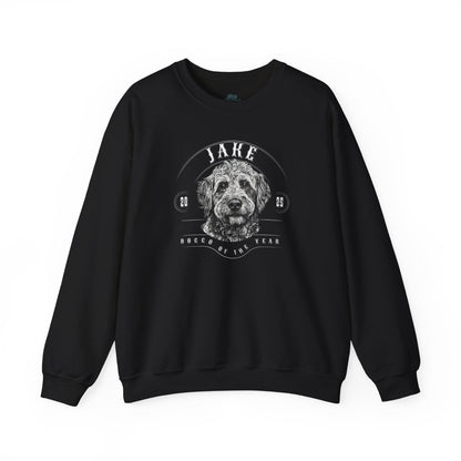 Custom “Doggo of the Year” Personalized Pet Portrait Sweatshirt - Pet Parent Threads