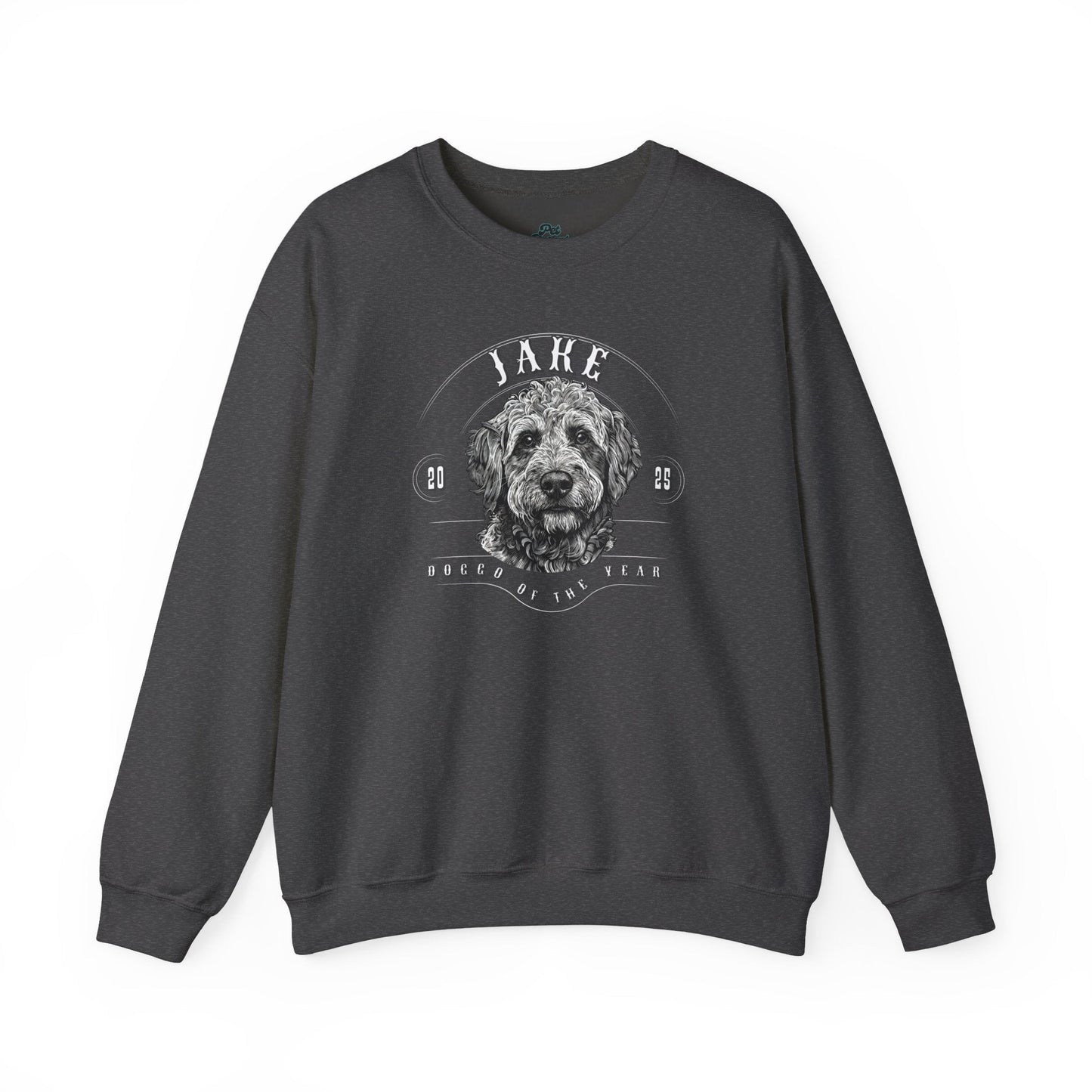 Custom “Doggo of the Year” Personalized Pet Portrait Sweatshirt - Pet Parent Threads