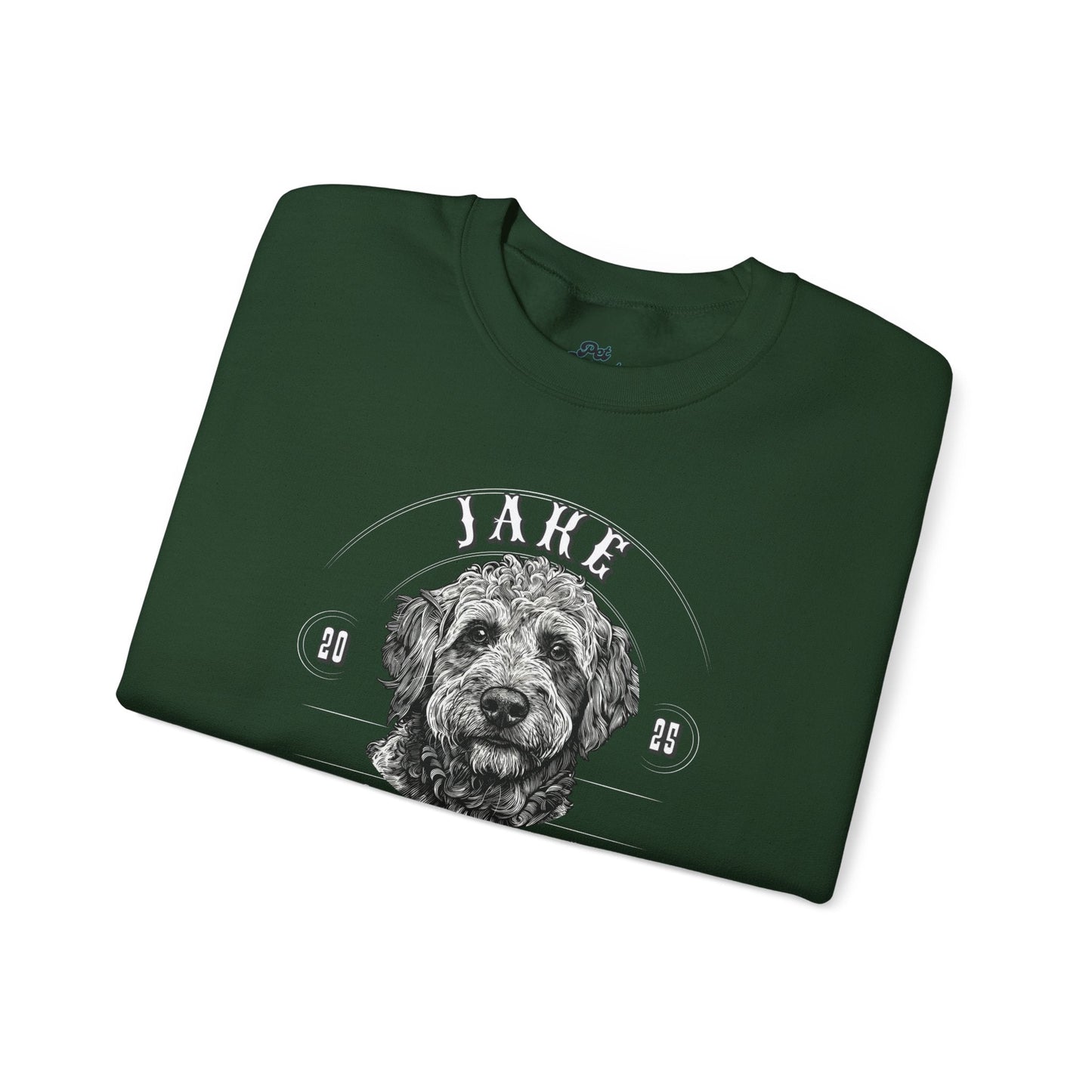 Custom “Doggo of the Year” Personalized Pet Portrait Sweatshirt - Pet Parent Threads