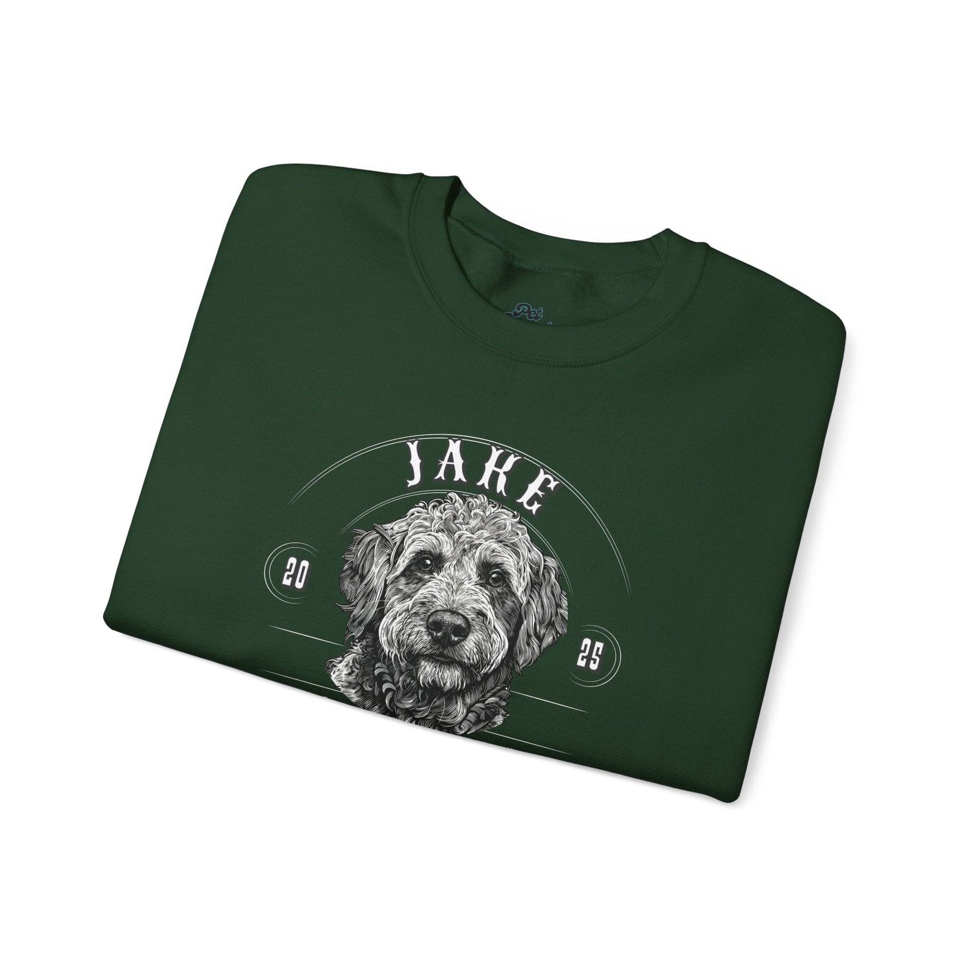 Custom “Doggo of the Year” Personalized Pet Portrait Sweatshirt - Pet Parent Threads