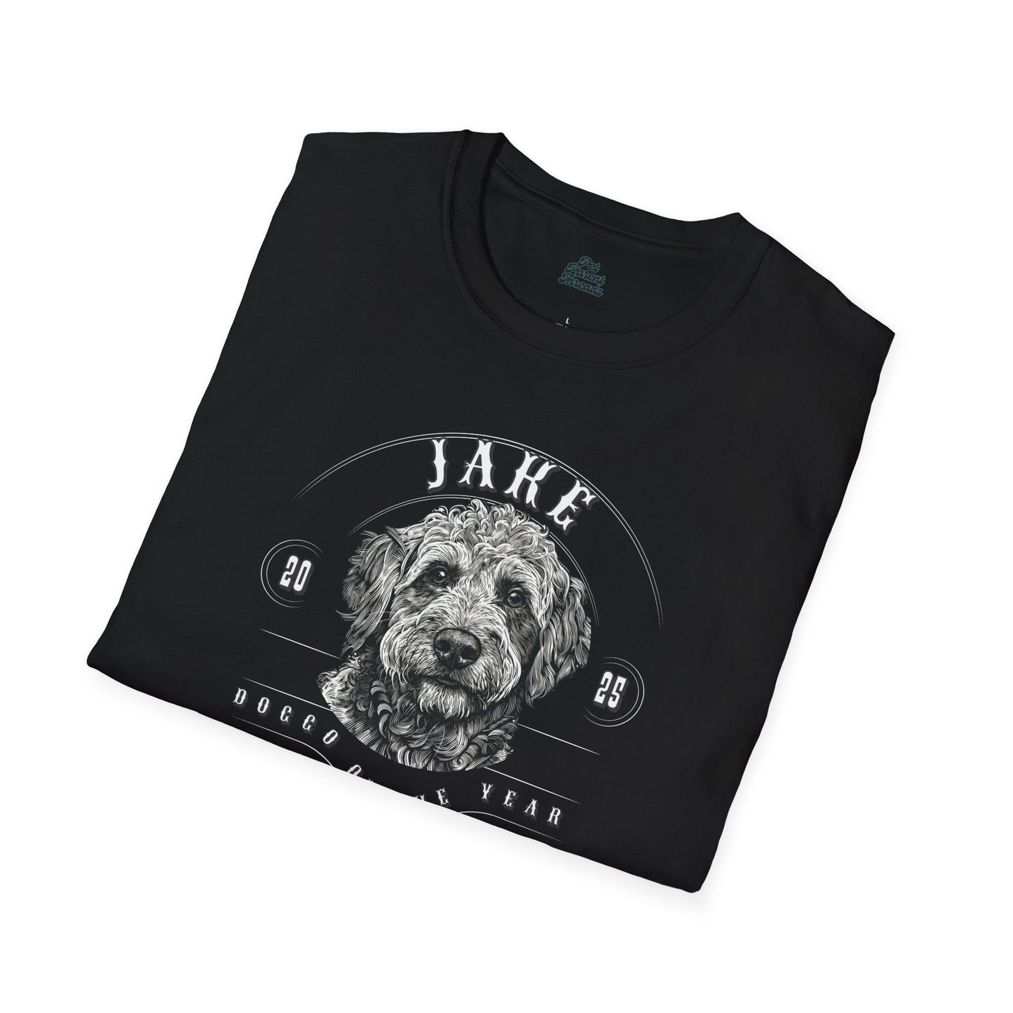 Custom “Doggo of the Year” Personalized Pet Portrait Tee - Pet Parent Threads