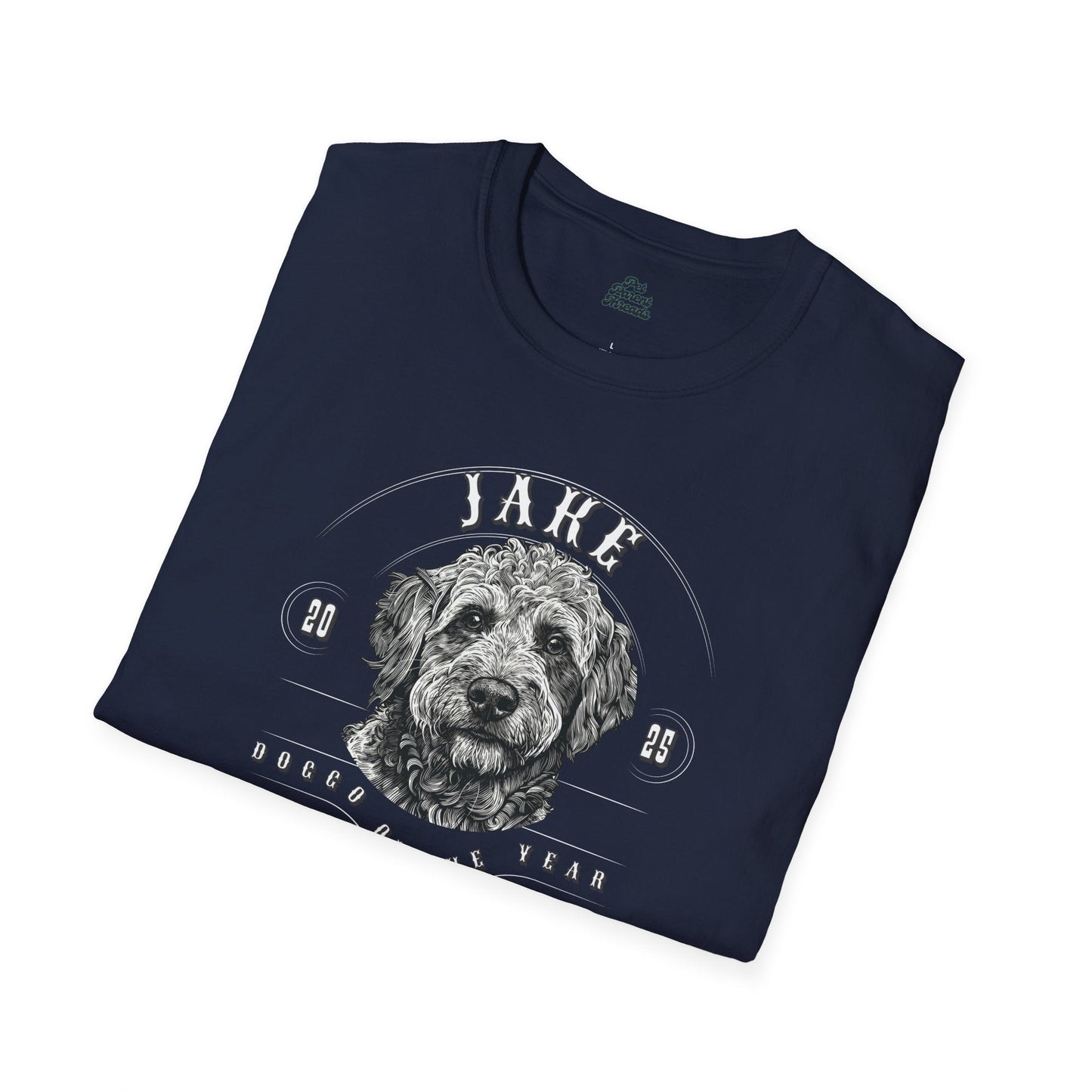 Custom “Doggo of the Year” Personalized Pet Portrait Tee - Pet Parent Threads