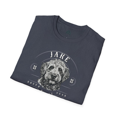 Custom “Doggo of the Year” Personalized Pet Portrait Tee - Pet Parent Threads