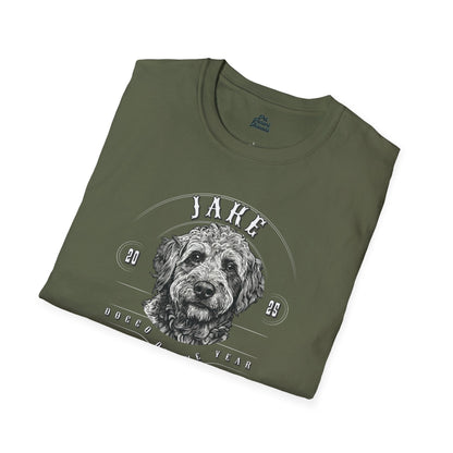Custom “Doggo of the Year” Personalized Pet Portrait Tee - Pet Parent Threads