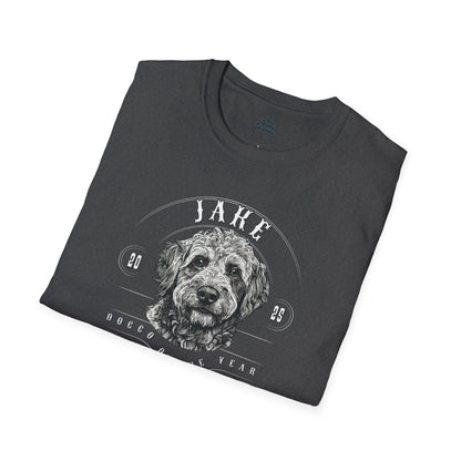 Custom “Doggo of the Year” Personalized Pet Portrait Tee - Pet Parent Threads