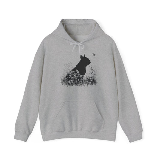New! French Bulldog Silhouette Hoodie - Pet Parent Threads