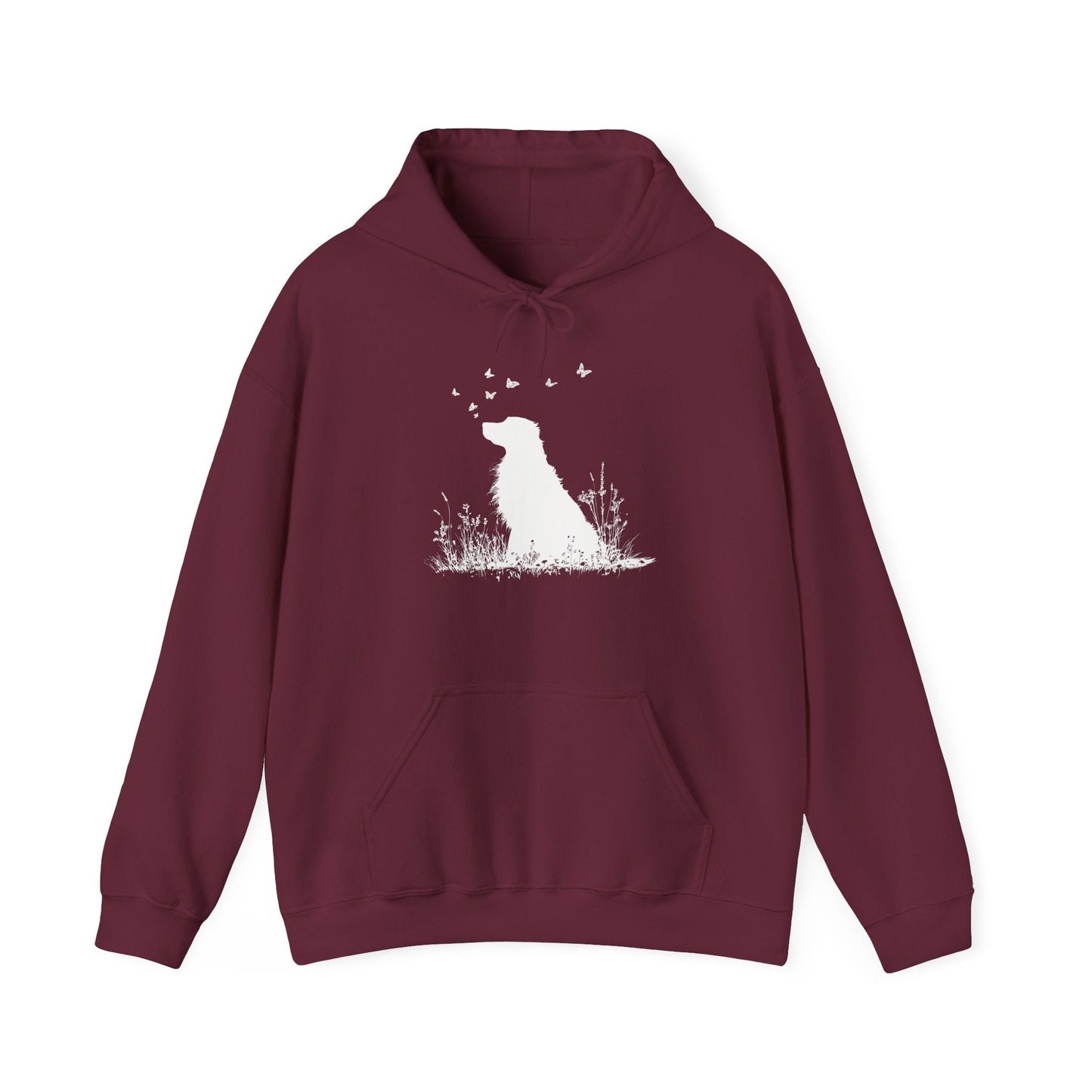 New! Golden Retriever Silhouette Hoodie - Pet Parent Threads