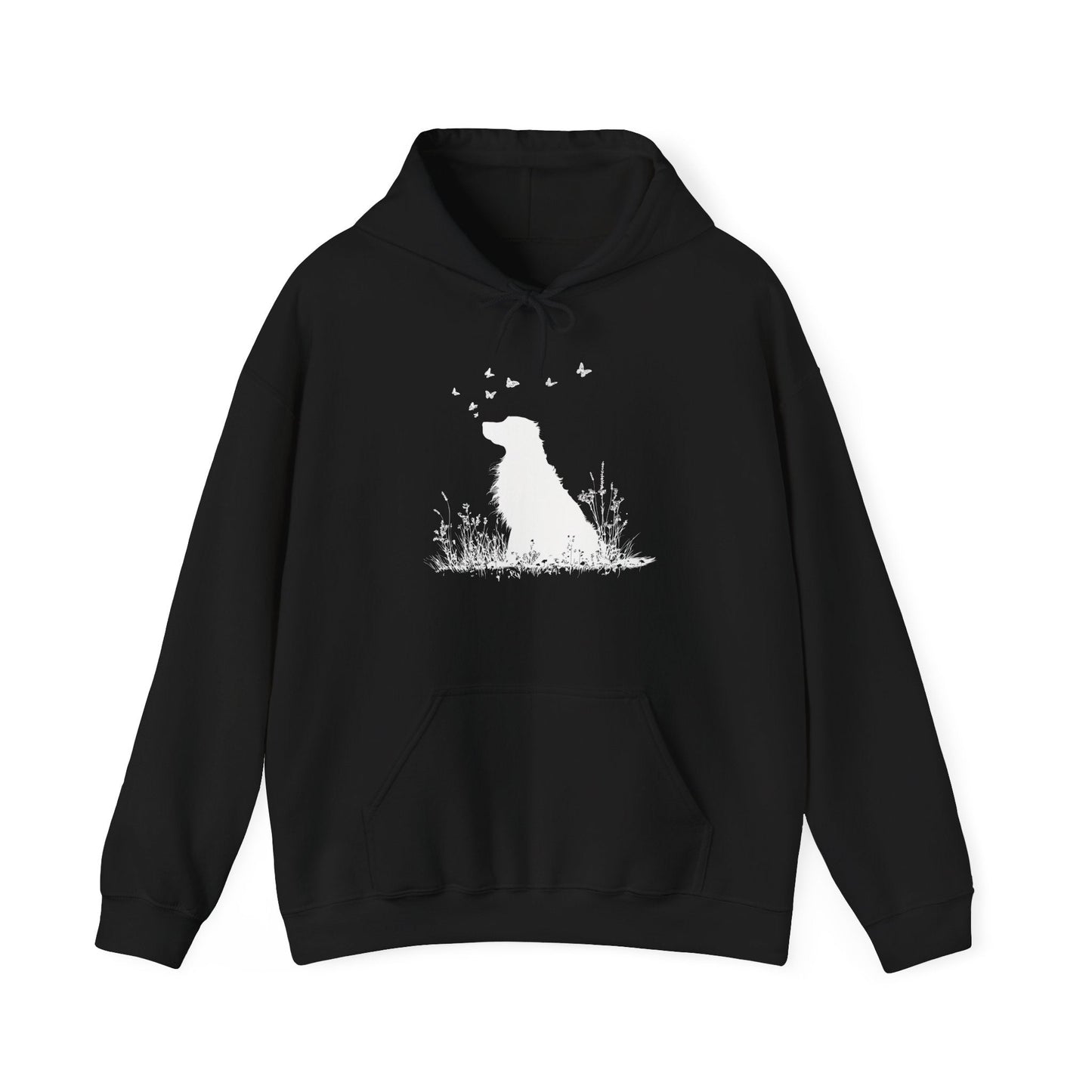 New! Golden Retriever Silhouette Hoodie - Pet Parent Threads