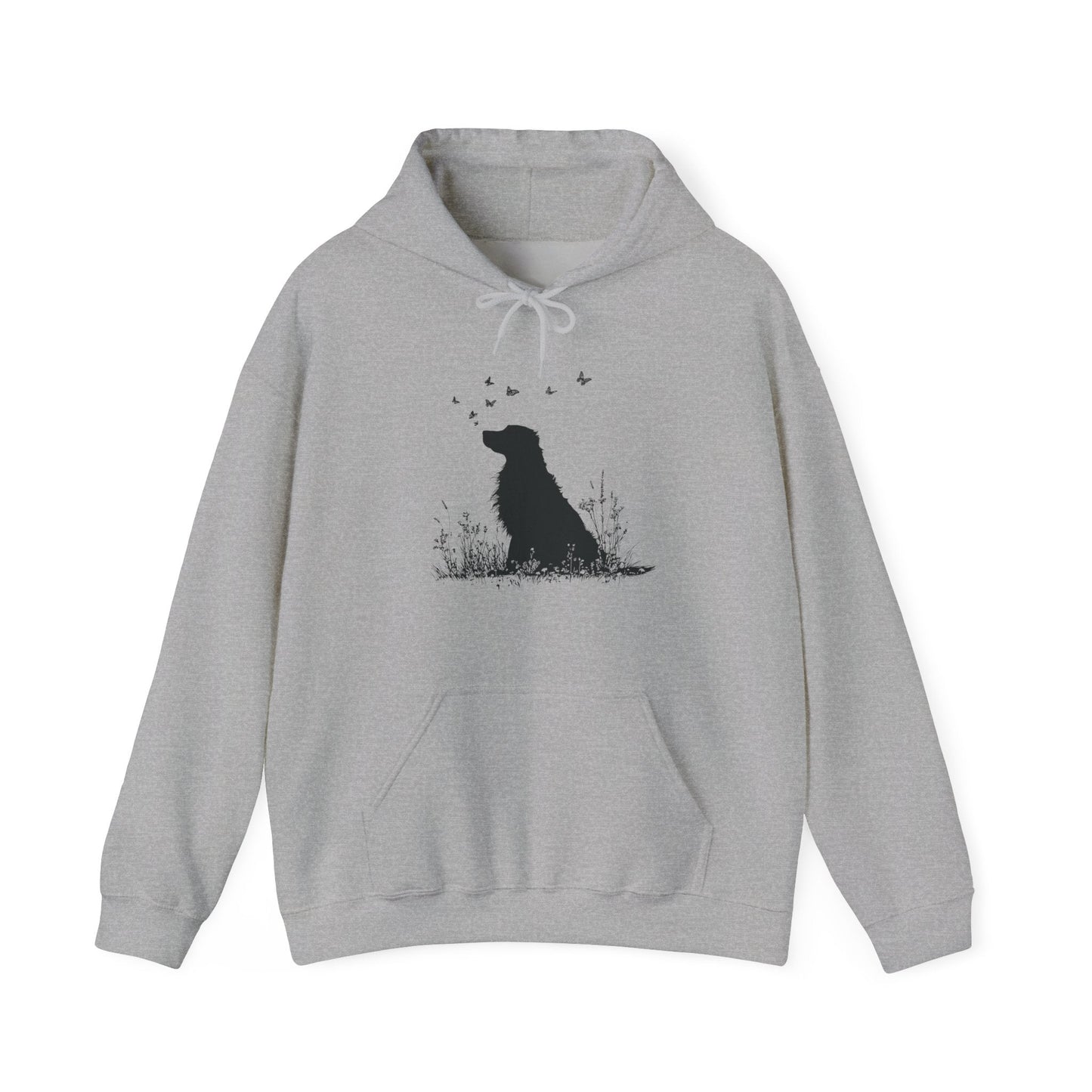 New! Golden Retriever Silhouette Hoodie - Pet Parent Threads