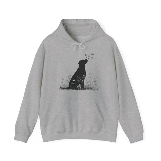 New! Labrador Retriever Silhouette Hoodie - Pet Parent Threads