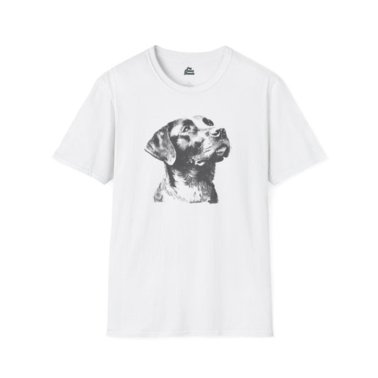 “Noble Gaze” Vintage - Inspired Labrador Tee - Pet Parent Threads