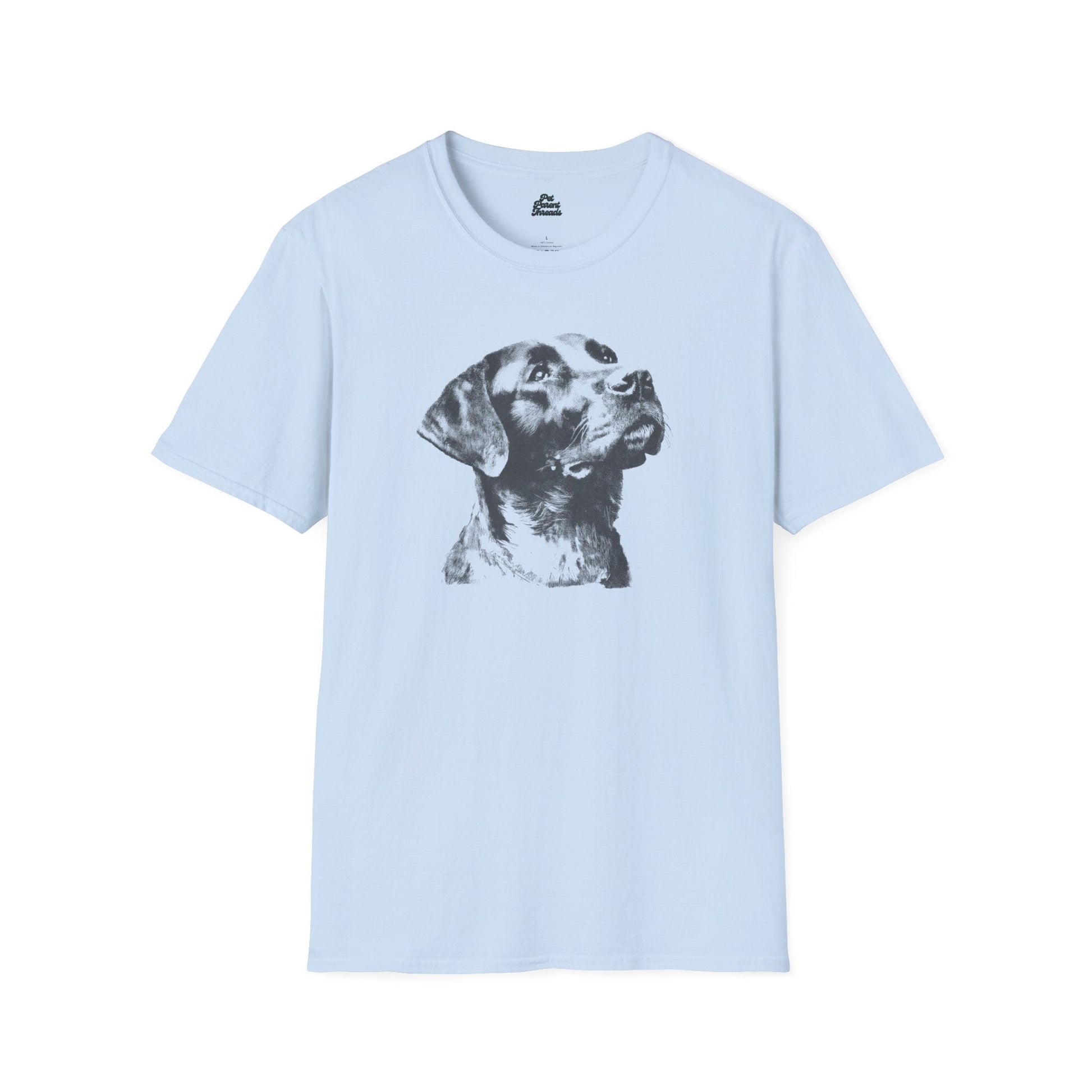 “Noble Gaze” Vintage - Inspired Labrador Tee - Pet Parent Threads