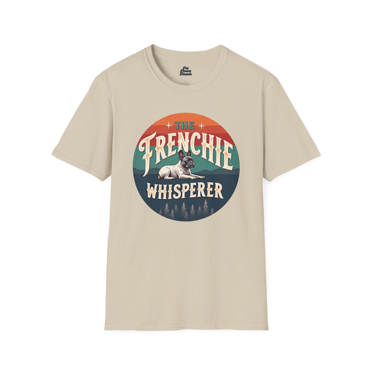 "The Frenchie Whisperer" Vintage Graphic Tee Sand